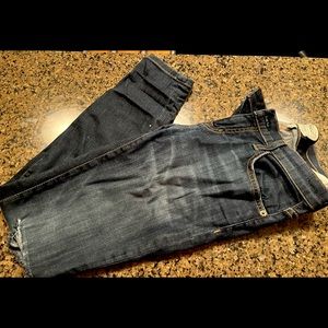 Current/Elliott Skinny Crop Jeans